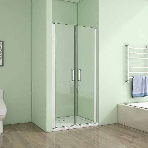 90x185cm Duschabtrennung Nischentür Duschtür Duschwand 5mm Sicherheitsglas