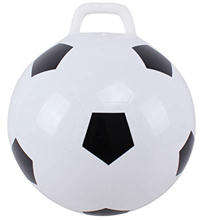 STOBOK Hopper ball bouncy ball with handles hop kangaroo bouncer hoppity hop jumping sit bounce 45cm(Foot)