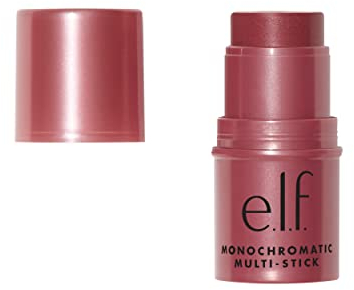 e.l.f. Monochromatic Multi Stick, Luxuriously Creamy & Blendable Color, For Eyes, Lips & Cheeks, Luminous Berry, 0.17 Oz (5g)