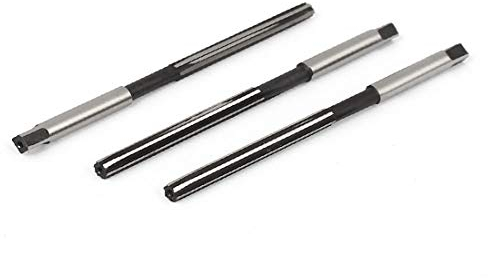 New Lon0167 3mm Schneidendurchmesser Vorgestellt 6 Flöten Zylinderschaft zuverlässige Wirksamkeit Stahl Reibahle 61,5mm Lang 3st(id:9b3 f7 16 591)