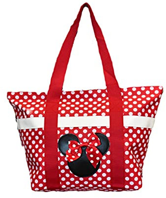 Disney Tote Reisetasche – wählen Sie Mickey Maus Donald Pippo Plutone Star Wars, rot, Einheitsgröße