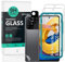 Ibywind Cristal Templado para POCO M4 Pro 5G/xiaomi Redmi Note 11S 5G, [2 Piezas],con Metálico Protector de Lente de Cámara,Atrás Pegatina Protectora Fibra de Carbono, Kit de instalación fácil