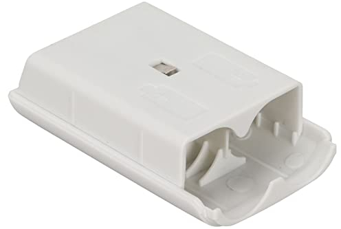 Annadue Custodia di Ricambio per Supporto Batteria per Controller Wireless 360, Custodia per Custodia per Batteria Controller.(Bianco)