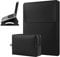 HoYiXi 13 Inch Laptop Sleeve Case Leather Bag Compatible with MacBook Air 13.3/13.6 M1 M2/MacBook Pro 13 2022-2016/Dell XPS 13/Surface Pro X/8/7 /6/5/Surface Laptop 13.5 Inch, black