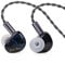 LINSOUL Kiwi Ears Cadenza10mm Beryllium Dynamischer Treiber IEM 3D Gedruckt mit Abnehmbarem Stecker 0.78 2pin 3.5mm IEM Kabel für Musiker (Blau)