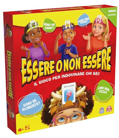 Editorial Games, To Be or Not To Be; The Most Classic Among Board Games To Guess Who You Are, Society Games For Family, Card Games For Children, Board Games From 6 Years Old