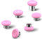 EASEGMER Ersatz-Daumenstöcke für Xbox One Elite Controller, 6-in-1 Original Metall Magneti Swap Joystick-Set, Reparatur-Werkzeug-Zubehör-Set für Xbox Elite Controller Serie 2 Modell 1797 (Pink)