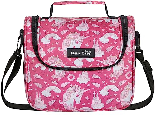 Hap Tim Lunchbox für Jugendliche & Männer, isolierte Lunchbox für Erwachsene, wiederverwendbare Lunchtasche für Arbeit, Picknick oder Reisen, Rosa Einhorn (16050-DJS)