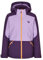 Ziener Mädchen AMELY Ski-Jacke, Winterjacke | wasserdicht, winddicht, warm, dark violet, 176