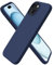 ORNARTO kompatibel mit iPhone 15 Hülle Silikon 6,1 Zoll, Ultra dünne Handyhülle iPhone 15 aus flüssigem Silikon, Kratzfeste und stoßfeste Schutzhülle iPhone 15 Hülle(2023) - Mitternachtsblau
