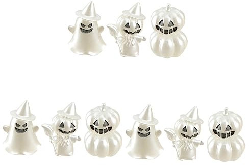 ABOOFAN 9 STK Halloween Dekoration Halloween-Dekoration agn Mini-Kürbispuppe Elfenpuppe für Party tortendeko Einschulung Mikrolandschaft für den Garten Gartenlandschaftspuppe Miniatur Baby