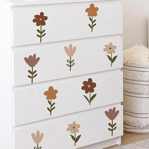 HGDESIGN® Wandtattoo Wandaufkleber Wandsticker Blumen Herz Baum Wanddeko für Kinderzimmer Babyzimmer Kind Baby Junge Mädchen (C)