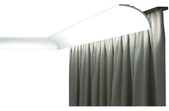 IL18 WALLSTYL Lichtleisten - 90 x 121 x 2000 mm - NOËL & MARQUET - eine Marke von NMC - Extrudiertes Polystyrol mit hoher Dichte
