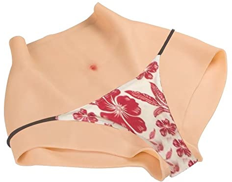 YAPOKCDS Culotte en Silicone pour Homme, rehausseur de Fesses, rehausseur de Hanches, sous-vêtements pour travestis, dragqueens et Personnes transgenres.