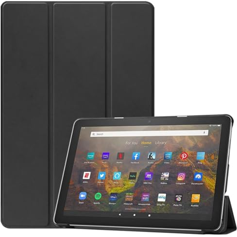 Stianiiie Funda para Amazon Fire HD 10 (7ª / 9ª generación, 2017/2019 Release) 10.1 Premium PU Leather Protective Cover Amazon Fire HD10 Funda