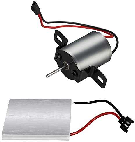 Kanylavy Kaminventilator Zubehör Motor und Stromerzeugung Blatt/4-Blatt-Wärmebetriebener Ofenventilator für Holz/Holzbrenner