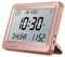 Azan Uhr, Automatisch Weltweit Digital 8 Azan Gebet Sounds Muslimische Gebet Uhr für USA Home Decor (Rose Gold)