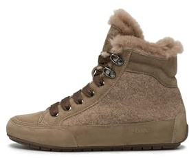 Candice Cooper Damen Vancouver Fur Sneaker, Maus, 41 EU