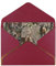 Grußkarte aus Papier, Motiv: Jagd, Hirsch, Bär, Elch, Phnom, Penh, Perle, horizontales Design