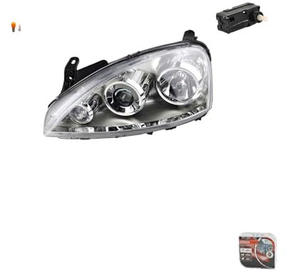 Johns, Scheinwerfer + Nightbreaker passend für Opel Corsa C 03-12/09 Links