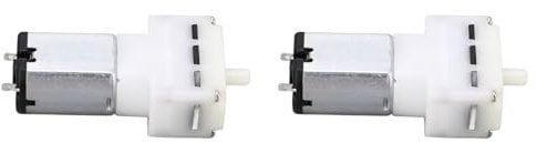 YWBL-WH 2PCS Mikro-Luftpumpe, Mini-Elektro-Vakuumpumpe für Haushaltsgeräte, Schnell Füllende Tragbare Luftmatratzenpumpe mit Hoher Luft