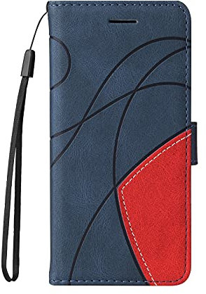 Huzhide Custodia a portafoglio per Honor 200 Smart 5G, in morbida pelle, pieghevole, antiurto, con scomparti per carte di credito, supporto magnetico, compatibile con custodia per smartphone Honor