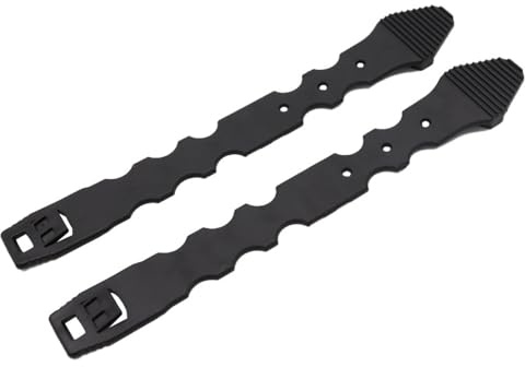 MiOYOOW Taktische Molle-Clips, 2 Stück Elastische Bindeschnalle Karabiner-Clip mit Schnellverschluss, Rucksack-Bindeclip für das Jagdschießen