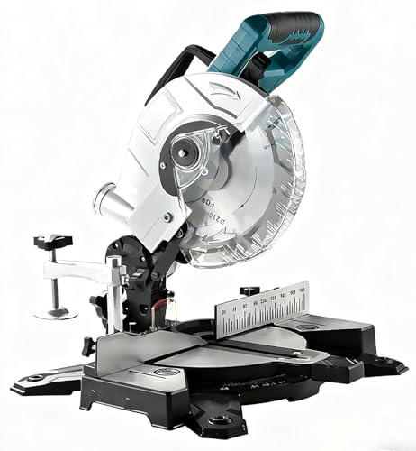 Professional Kapp und Gehrungssäge kompatibel mit Makita 18V Lithium-Akku