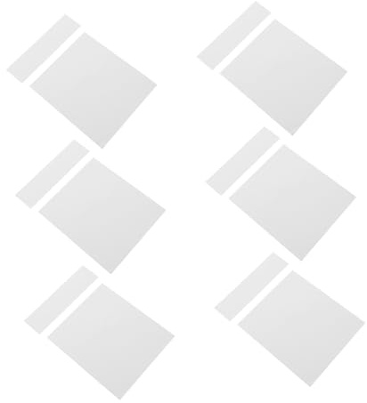 COLLBATH 10 Sheets Matte Wine Bottle Labels Blank Adhesive Stickers Printable for Inkjet Printers DIY Rustic Charm Decals for Jars and Bottles