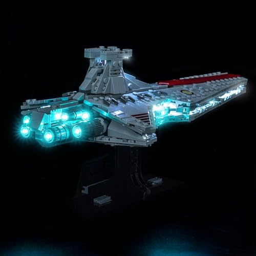 Led Licht Set Kompatibel mit Lego 75441 Venator-Class Attack Cruiser (Kein Modell), Dekorationsbeleuchtungsset Compatible with Lego Venator-Class Attack Cruiser Bausteinen Modell