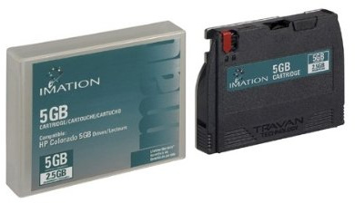 Imation - Travan 5GB - 2.5/5.0 GB - For HP Colorado Drives