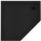 Sellon24® Duschtasse Schwarz Black Fünfeck Duschwanne Stein-Effekt Duschwanne 90x90x12