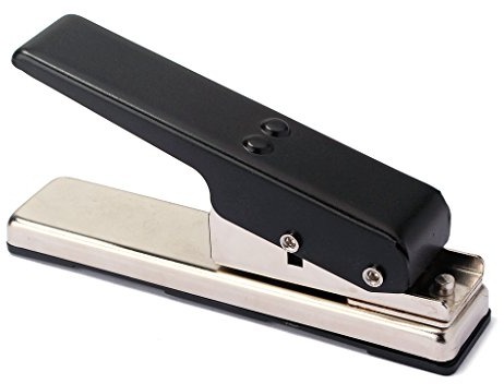 Alnicov DIY Stanzer für Plastikkarten, um einzigartige Gitarrenplektren herzustellen, funktioniert perfekt auf ABS, PVC, alte Kreditkarten