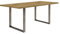 FORTE TABLES Tisch nicht ausziehbar, Holzwerkstoff, Artisan Eiche, 180 x 74.7 x 90 cm