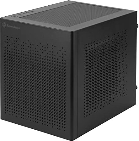 SilverStone Technology SUGO 16 Mini-ITX - Valigetta con struttura interamente in acciaio, colore: nero, SST-SG16B