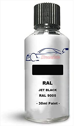 Xtremeauto Touch Up Paint Interior/Exterior RAL 9005 Jet black Satin Finish Interior Scratch Repair: Wall, Cabinets, Trim, Molding, Furniture, Windows, Fascia