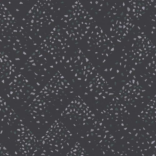 Exclusive Luxury Wallpaper Wall Profhome 373945-GU Non-Woven Wallpaper Slightly Textured Speckled Shiny Black Gold Grey 5.33 m2 (57 ft2)