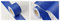 VisitRyl TapetenbordüRe Selbstklebend Vinyl Sockelleiste Dekorative BordüRe Selbstklebende Home BordüRe KüChe TapetenbordüRe Selbstklebend FüR Badezimmer Wohnzimmer Dunkelblau Gefrostet 5cm X 500cm