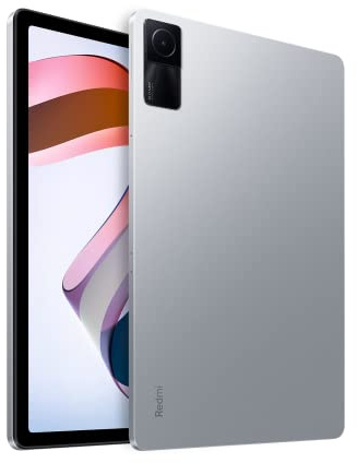 Xiaomi Redmi Pad Tablet 128GB 6GB RAM 10.61 Display 90Hz 2000×1200 Resolution MediaTek Helio G99 8000mAh Battery Portable Entertainment Moonlight Silver. (Silber)