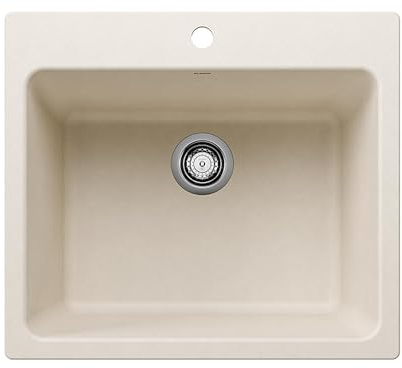 BLANCO LIVEN SILGRANIT Drop-In/Undermount Utility Laundry Sink