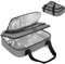 Trunab Kühltasche für Heiße oder Kalte Speisen,Pizzatasche, isolierte Thermotasche für Picknick, Casserole Carrier passend für 9×13 Backform, Geeignet für Reisen Picknick Wandern Grillen, Grau
