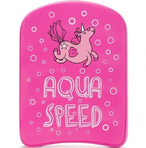 Aqua-Speed Kiddie Unicorn 186 Schwimmbrett für Erwachsene, Unisex, Gelb (Gelb), Einheitsgröße