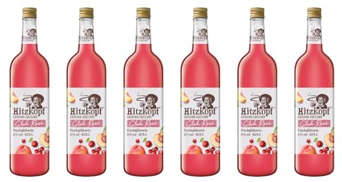 BIELMEIER Hitzkopf Fruchtglühwein Punsch Rosé 6% vol 6x 0,75l Flasche Der Genuss und die Qualität aus dem Bayerischen Wald