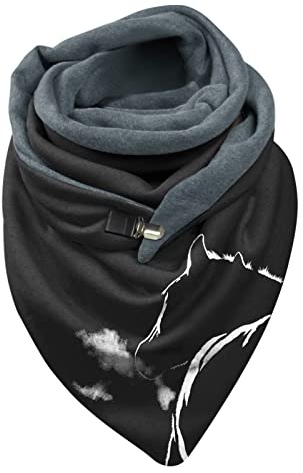 Halstuch Oktoberfest Damen, Winter Weich Kariert Damenschal Trachtentuch Vintage Karo Tartan Einfarbig Halstuch Winterschal Warm Weiß Quadratisch Dicke Schal Tücher