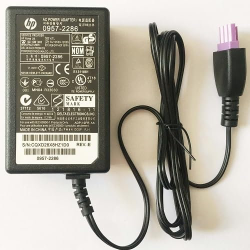 Cargador ESP Ladegerät Netzteil Adapter 30V 333mA Kompatibel mit Ersatz für Drucker Printer HP DeskJet 3050A 3051A 3052A 3054 3055A Ersetzt Ladekabel Netzadapter Netzkabel Replacement