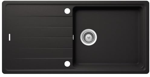 Schock Superb D-100L A Granitspüle, Nero | SUPD100LAGNE