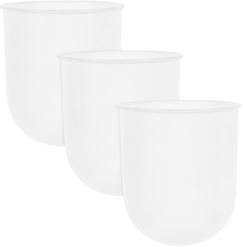 PATKAW Portaescobillas De Plástico para El Hogar Soporte para Estropajo Vaso para Escobilla De Baño 3 Uds.