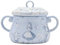 Disney - Alice in Wonderland - Ceramic Tea Caddy - Alice, Mad Hatter & White Rabbit - Decor and Homeware for Garden Party Decorations, Hosting, Serving & Dining. H:12cm x W:16cm x D:10cm