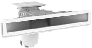 Weltico - Skimmer Miroir à sceller - Liner A800 - Blanc