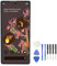 Segrehy Display-Digitizer-Baugruppe für Google Pixel 6 5G, 6.4-Zoll Touchscreen inkl. Fingerabdrucksensor & Werkzeugsatz, Hochauflösender Ersatz-Bildschirm